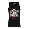 Scarface Tony Montana 80s Distressed Get Every Dollar Style Graphic Tee Shirt by MyWackyTees