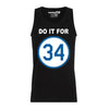 Do It For 34 Win the Championship Baseball Legend Royal Graphic Tee Shirt by MyWackyTees