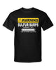 Warning Sulfur Burps Loading Use Extreme Caution Funny Graphic Tee Shirt by MyWackyTees