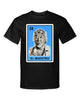 El Maestro Miyagi Karate Kid Loteria Mexican Bingo Tarot Card Style Graphic Tee Shirt by MyWackyTees