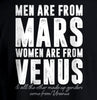 Men are from Mars Women are from Venus by Shield Republic