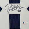 Framed Autographed/Signed Rocky Bleier 35x39 66 Nat'l Champs Notre Dame Blue College Football Jersey JSA COA