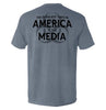 The Deadliest Virus in America is the Media (Black) by Shield Republic