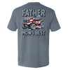 Father Mows Best Stars and Stripes by Shield Republic
