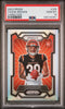 Graded 2023 Panini Prizm Chase Brown #335 Variation Rookie RC Football Card PSA 10 Gem Mint