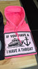 Boat Throat Hoodie by Luckless Outfitters
