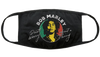 Bob Marley Bob Marley Face Covering [Apparel] by Rock Band Apparel
