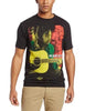 Bob Marley Zion Rootswear Men'S Bob Marley Colored Pose T-Shirt, Black, Small [T-Shirt] by Rock Band Apparel