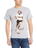 Bob Marley Zion Rootswear Men'S Bob Marley Kaya Soccer T-Shirt, Light Gray, Medium [T-Shirt] by Rock Band Apparel