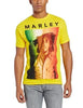 Bob Marley Zion Rootswear Men'S Bob Marley Original T-Shirt, Yellow, Small [T-Shirt] by Rock Band Apparel