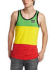Bob Marley Zion Rootswear Men'S Bob Marley Patch Tank Top, Multi, Large [T-Shirt] by Rock Band Apparel