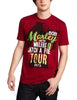 Bob Marley Zion Rootswear Men'S Cedella Marley Short Sleeve Catch A Fire Tour T-Shirt ,Red,Large [T-Shirt] by Rock Band Apparel