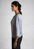 Bon Voyage Travel Tee - Heather Grey by Buki