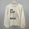 Eat Sleep Take Kids To Sports Repeat by Ivy + Cloth