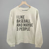I Like Baseball and Maybe 3 People by Ivy + Cloth