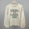 Singing Is My Favorite Sport by Ivy + Cloth