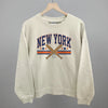 New York Baseball (Blue/Orange) by Ivy + Cloth
