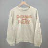 Pause And Pray Floral