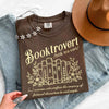 Booktrovert Comfort Colors Shirt - Book Lover Tee by Adorb Custom Tees