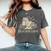 Bookworm Comfort Colors Shirt - Book Lover Tee by Adorb Custom Tees