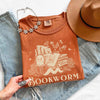 Bookworm Comfort Colors Shirt - Book Lover Tee by Adorb Custom Tees