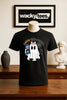 Booorrraacha Lady Drunk Ghost Drink Halloween Boracha Graphic Tee Shirt by MyWackyTees