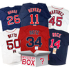 Autographed/Signed Boston Baseball Jersey Mystery Box with PSA JSA or Beckett COA