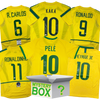 Brazil Soccer Autographed/Signed Jersey Mystery Box with PSA JSA or Beckett COA by Hall of Fame Sports Memorabilia