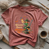 Broom Down, Needles Up T-shirt by YarnMerch