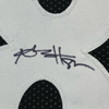 Framed Autographed/Signed Antonio Brown 35x39 Pittsburgh Black Football Jersey JSA COA