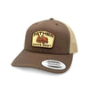 Father Mows Best Brown (Woven Patch) by Shield Republic