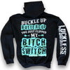 Buckle Up Butter Cup Hoodie by Luckless Outfitters