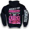 Buckle Up Butter Cup Hoodie by Luckless Outfitters