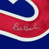 Framed Autographed/Signed Bill Buckner 35x39 Chicago Blue Baseball Jersey JSA COA