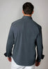 Buki Cinqo 'Single Shot' Long Sleeve Shirt - Blue Night by Buki