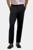 Pleated Wool Trouser Pants - Navy by Buki