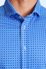 Swiss Check Long Sleeve Tech Shirt - Blue by Buki