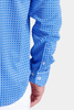 Swiss Check Long Sleeve Tech Shirt - Blue by Buki