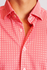 Swiss Check Long Sleeve Tech Shirt - Red by Buki