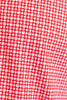 Swiss Check Long Sleeve Tech Shirt - Red by Buki