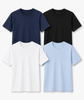 Buki Cinqo Tech Tee 4-Pack - White/French Blue/Blue Night/Black by Buki