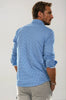 Swiss Check Long Sleeve Tech Shirt - Blue by Buki