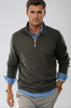 Voey Quarter Zip Sweatshirt - Charcoal Gray by Buki