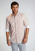 The Go Big Stripe Long Sleeve Tech Shirt - Espresso by Buki