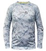 Youth Fish Fractal UV Fishing Shirt (8-20) by Hook & Tackle