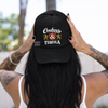 Cowgirls & tequila Trucker Hat by Madness & Mayhem LLC