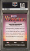 Graded 2024 Topps Big League Junior Caminero #GV25 Good Vibrations Rookie RC Baseball Card PSA 10 Gem Mint
