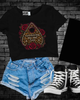 Leopard last fuck Cropped Tee by Madness & Mayhem LLC