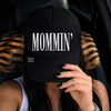 Mommin embroidered Trucker Hat by Madness & Mayhem LLC