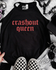 Crashout queen embroidered rockstar tank by Madness & Mayhem LLC